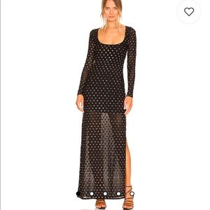 Long black dress For Love and Lemons